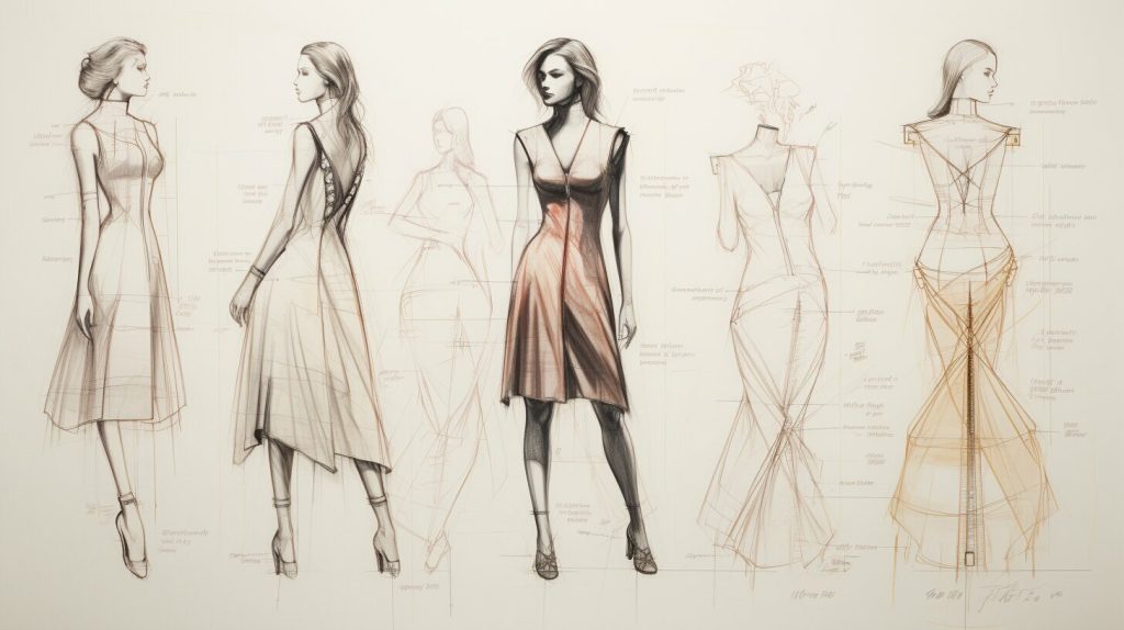 Fashion Technical Drawing