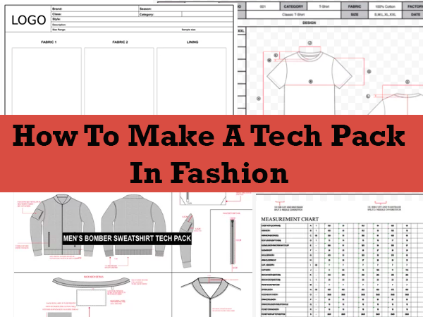How to Make a Tech Pack in Fashion